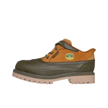 John Deere x Skechers Low Top Casual Shoes Men's Brown Green