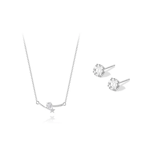 BLANK IN BLANK Sterling Silver Necklaces Women's Bestie Girlfriend Couple Box Birthday
