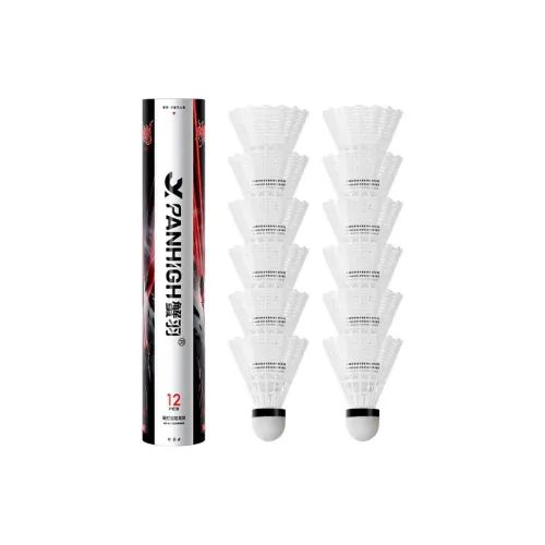 PANHIGH Dragon Thorn Nylon Shuttlecock 12 Pack Nylon Shuttlecocks