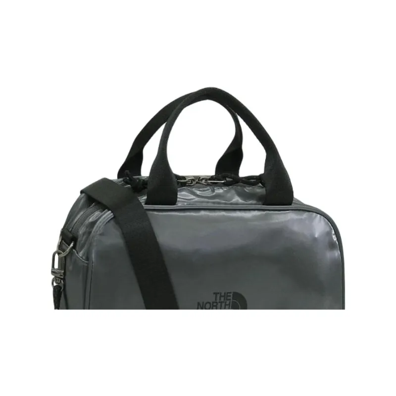 THE NORTH FACE Nylon One Shoulder Handbag Trumpets Unisex Gray-4