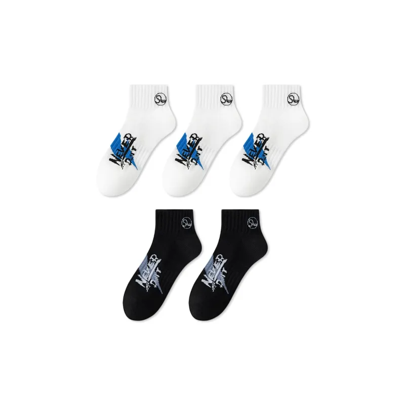 JIAZINI Ankle Socks Men's 5 Pack-0