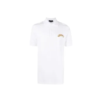 VERSACE Polo Shirts Men White