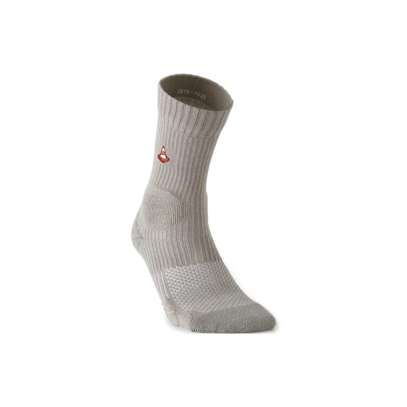 DECATHLON OXELO SK100 Tri-Pack Mid-Calf Socks Unisex 3 Pack-3