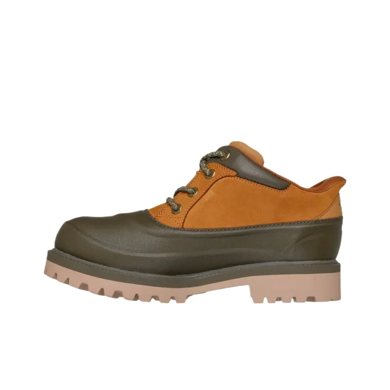 John Deere x Skechers Low Top Casual Shoes Men's Brown Green-1