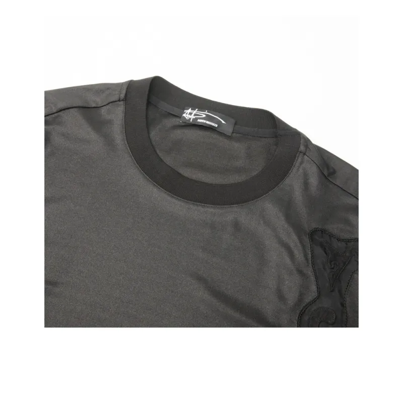 ANDREW MACKENZIE T Shirts Men Black-2