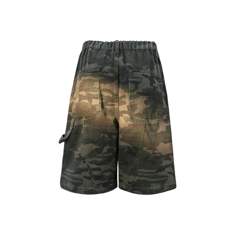 KNOCKSPARK Cargo Shorts Unisex Camouflage-1