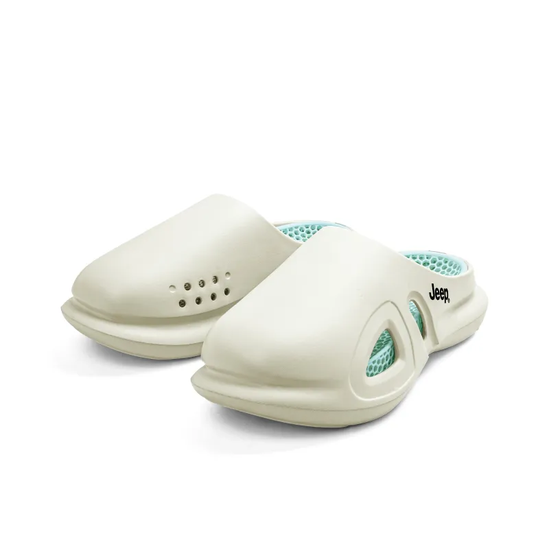 Jeep EVA Abrasion Resistant Slip Resistant Antibacterial Closed Toe Slippers Unisex-11