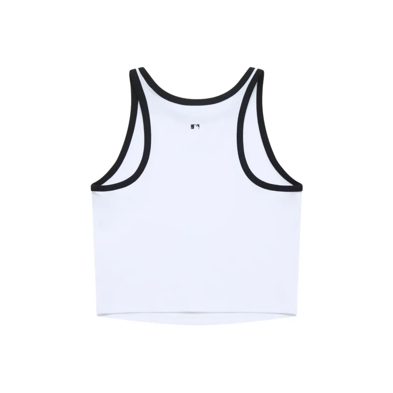 MLB Preppy Style Collection New York Yankees SS25 Tank Top Women's White-1