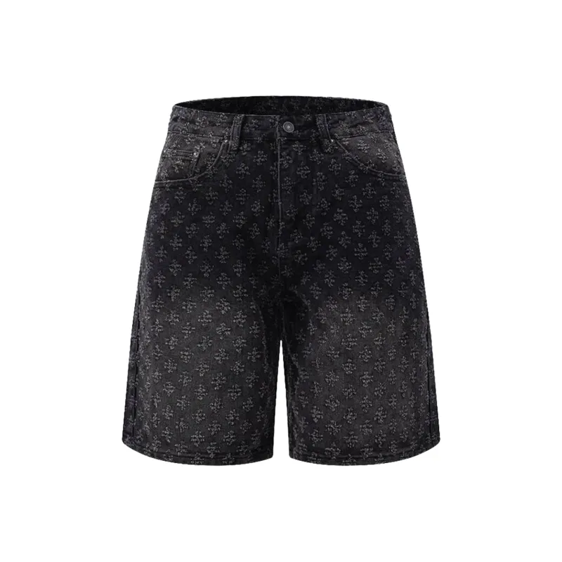 T IRA Denim Shorts Unisex-5