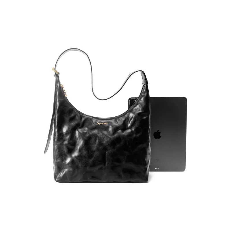 AQUASCUTUM Cow Leather Shoulder Bag Women's Multicolor-8