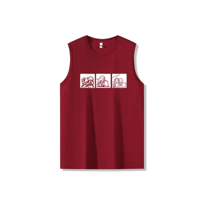 Cotton Gene Tank Tops Unisex-9