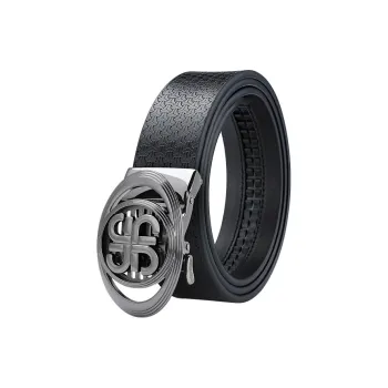 MILLIE'S Cow Split Leather Belts Men's Width 3.4cm