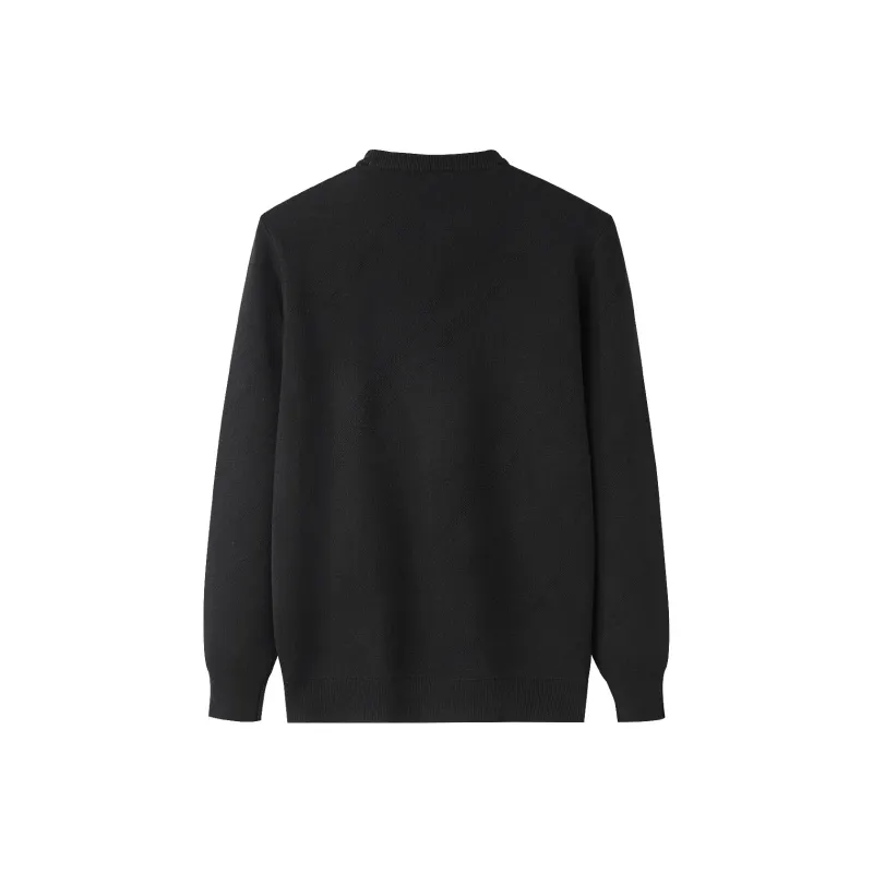 HLA Knitwear Men Black 06-1