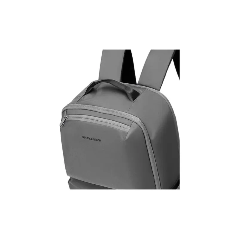 Skechers Fabric Backpack Large Size Unisex Smoky Pearl Gray-4