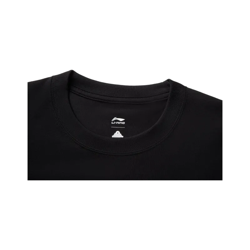 LiNing x GUGONG LIANMINGKUAN Chinese Culture Series T Shirt Men's Black-3
