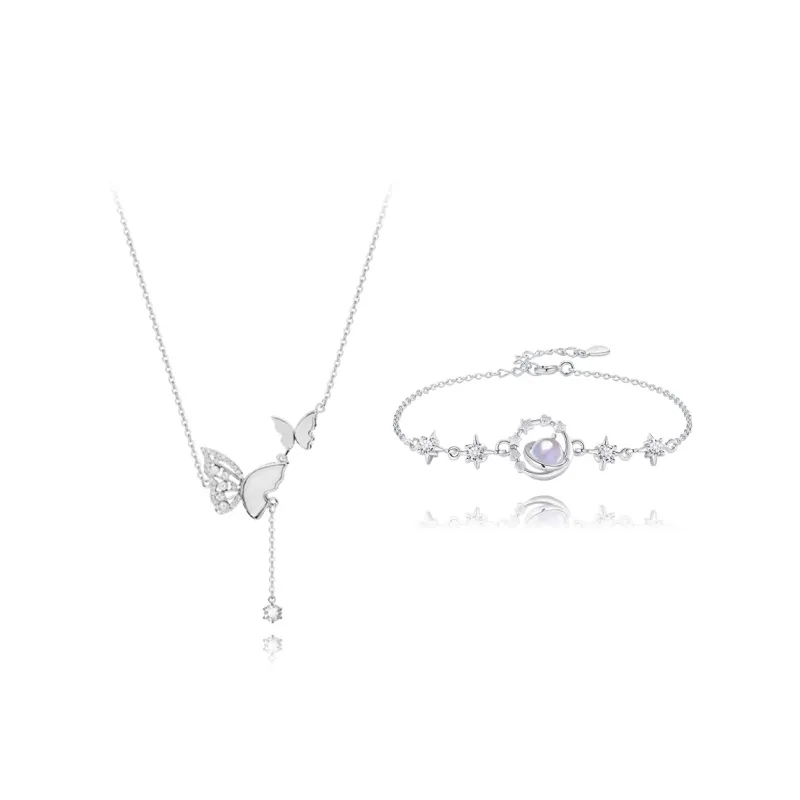 BLANK IN BLANK Sterling Silver Necklaces Women's-5