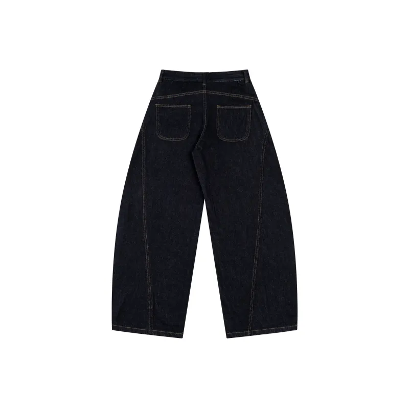 YINLEI Denim Shorts Men Blue-1