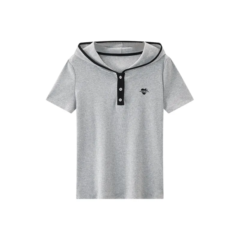 KUHNMARVIN T Shirts Women's Heather Gray-0