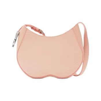 Burberry Calfskin Handbag Shoulder Bag Women's Pink