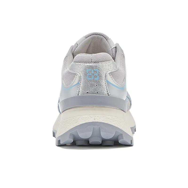 La Chapelle Low Top Chunky Sneakers Women's Blue-4