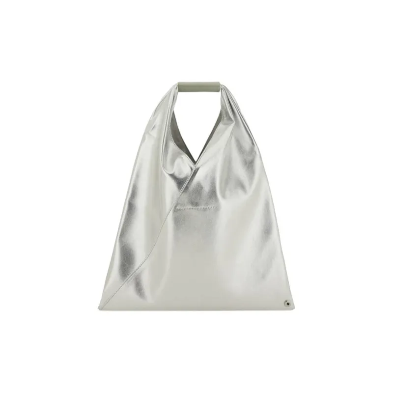 MM6 Maison Margiela Single Handle Handbag Women's Silver-2
