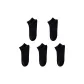 5 Pack (Black 5)