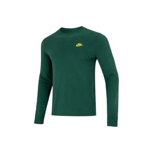Nike Clothing T Shirts Men Green