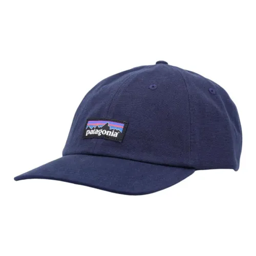 Patagonia Cotton Fabric Baseball Caps Men's Blue