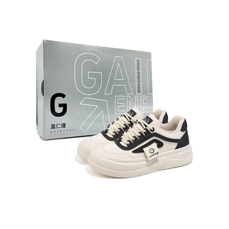 Gai Renpu Slip Resistant, Abrasion Resistant, Moisture Wicking Low Top Skateboard Shoes Women's-12
