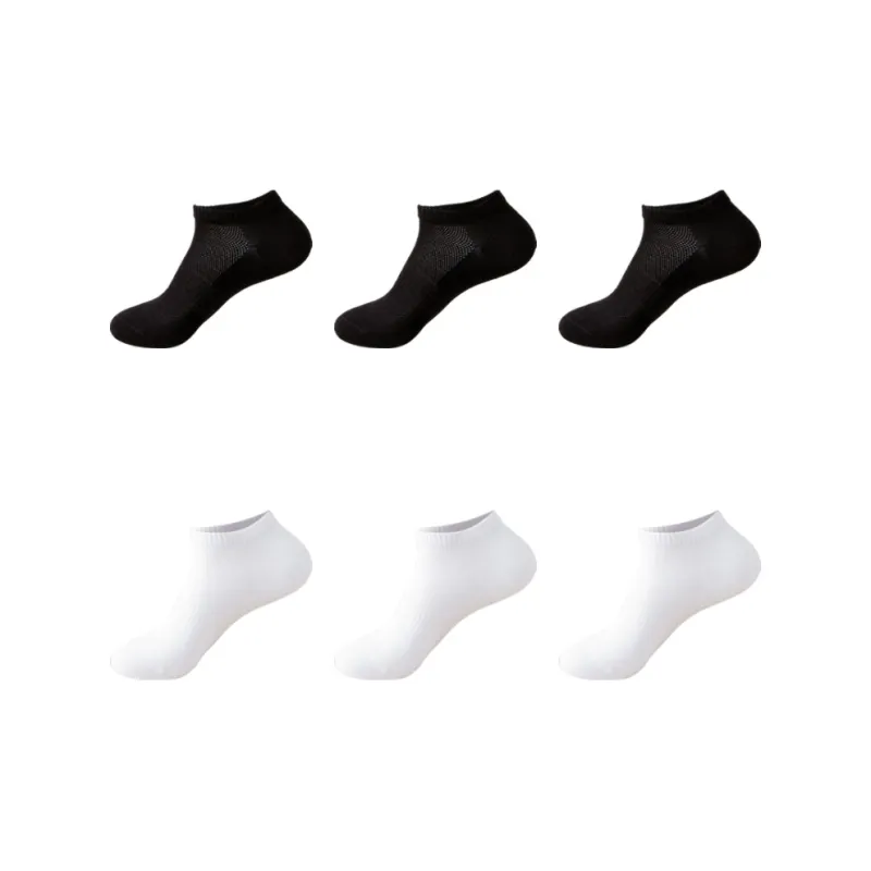 PLANDOO No Show Socks Unisex 6 Pack-12