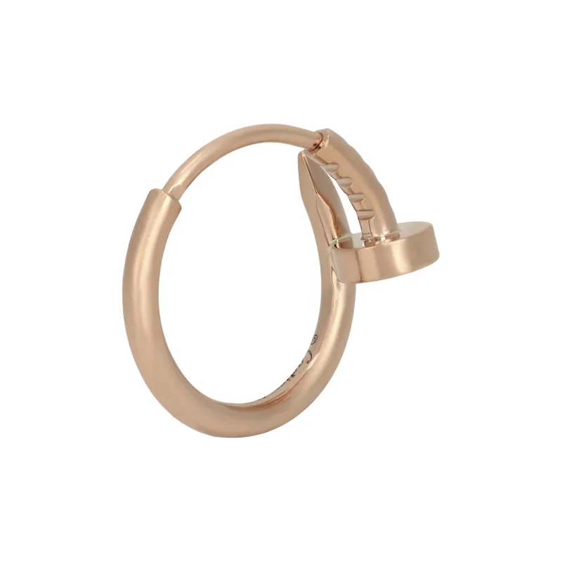 CARTIER 18K Rose Gold Earrings Women's Rose Gold-1
