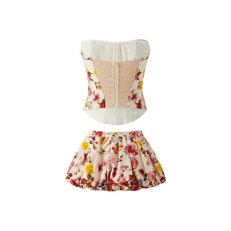 Pa33word Two Piece Skirt Sets Women's-1
