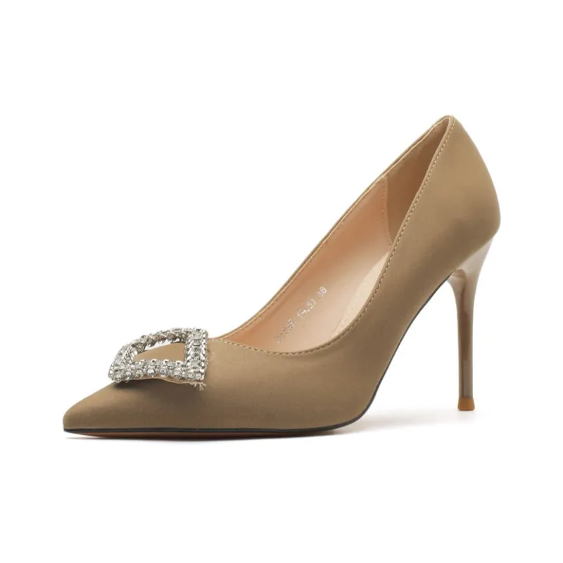 MCKP Slim Heel High Heels Women's-5