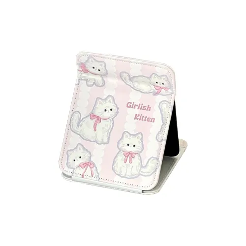 Gentle Welcome Cute Make Up Mirrors Portable Desktop Impact Resistant