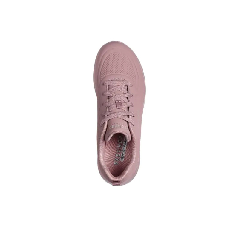 Skechers Uno Lite Shock Absorbers Low Top Casual Shoes Women's Light Purple Red-3