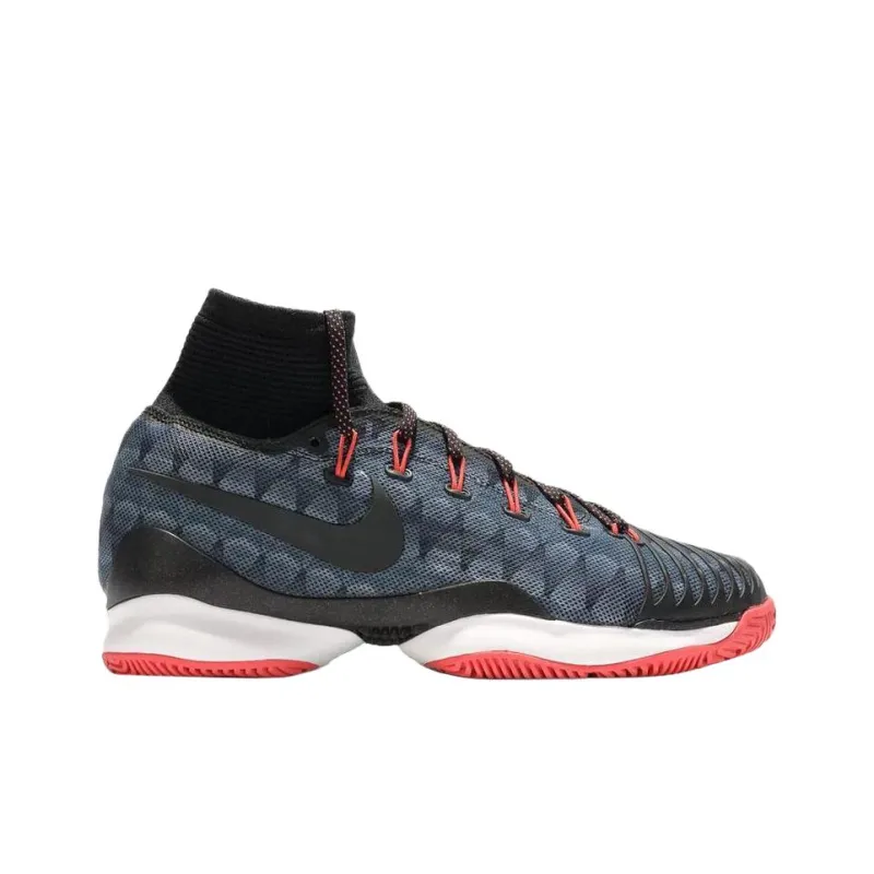 Nike Air Zoom Ultra Mid Top Tennis Shoes Women's Blue Black-1