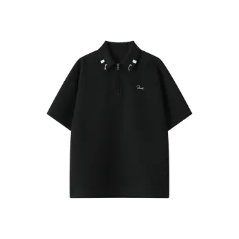 Qnxeey Polo Shirts Unisex