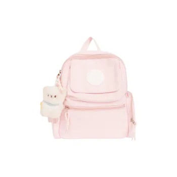 Kewuku Nylon Fabric Backpack Women's Multicolor