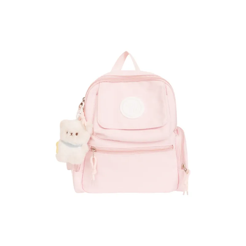 Kewuku Nylon Fabric Backpack Women's Multicolor-0