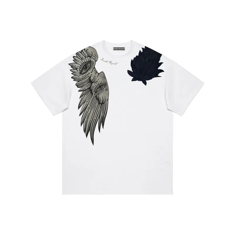 SUNSETMONENT Short Sleeved T Shirts Unisex-3