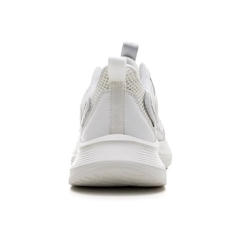 Warrior Breathable Lightweight Height Increasing Casual Shoes Unisex White Gray-3