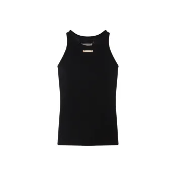 Maison Margiela Ribbed Knit Sleeveless Top