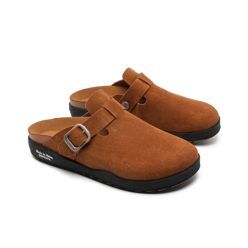 Bellum Han Rubber Sole Odor Resistant Slip Resistant Closed Toe Slippers Unisex-17
