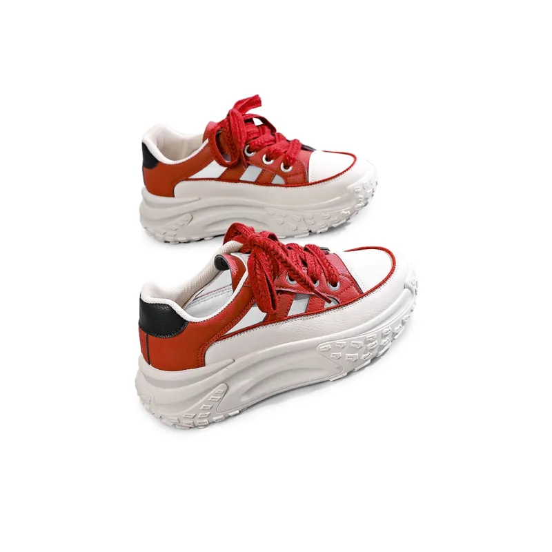Gai Renpu Women's Casual Shoes Low Heel Women's-4