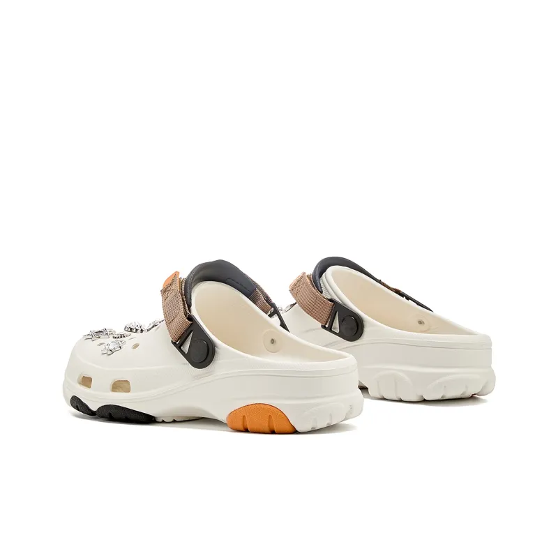 JOSINY Clogs Unisex White Orange-3