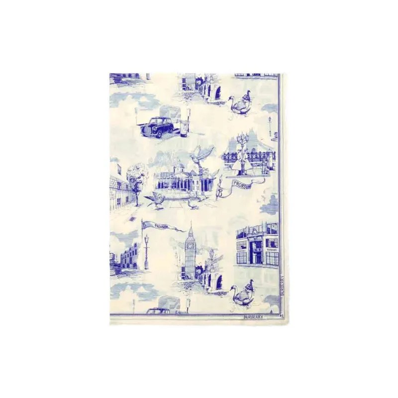 Burberry London Landmarks Scarf-0