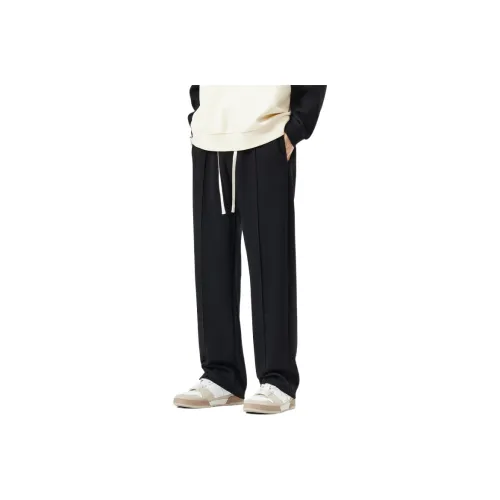 ALEXANDRO FRATELLI Versatile Comfortable Slimming Lace Up Sports Basic Casual Pants Men's