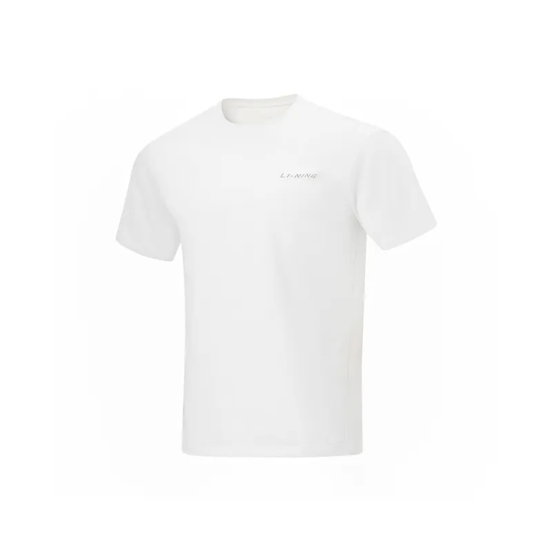 LiNing T Shirt Men's Standard White-0