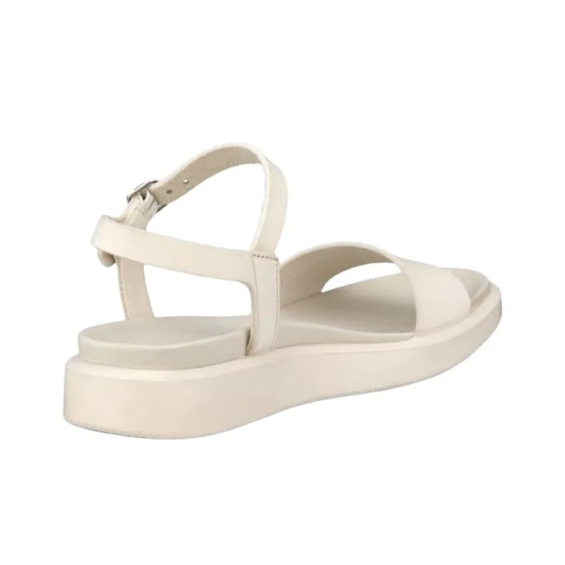 Ecco Flowt One Strap Sandals Women's White-2