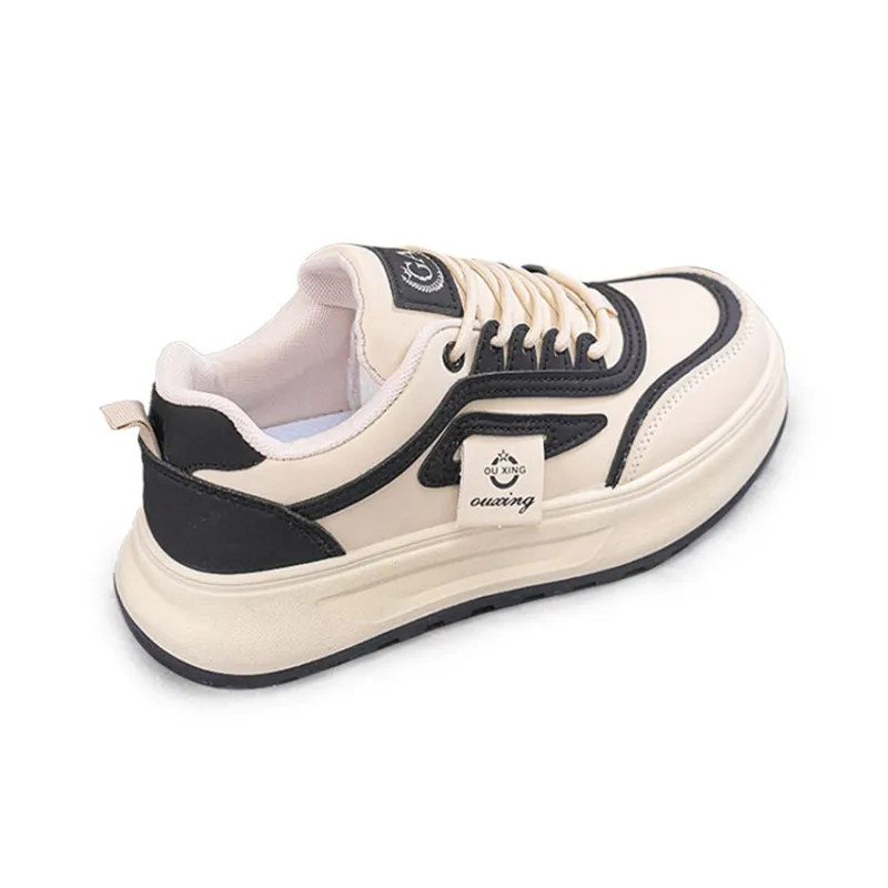 Gai Renpu Anti Slip And Wear Resistant Height Increasing Low Top Skateboard Shoes Women's-8
